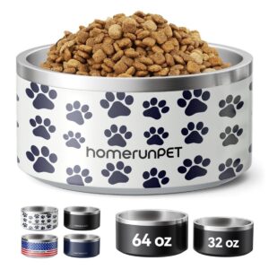 Pet Food Bowl with Non-Slip Base