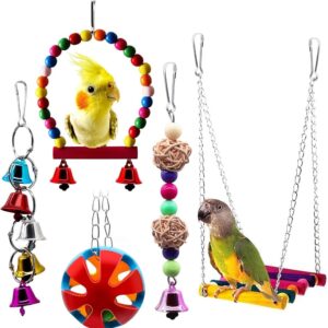Bird Cage Swing with Bells