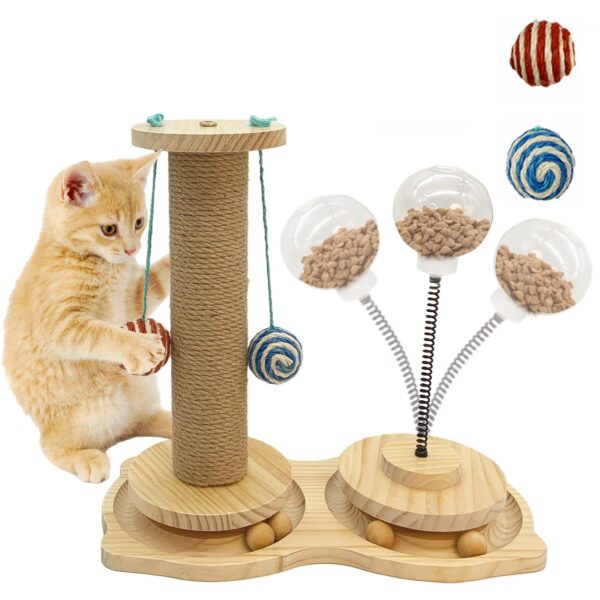 Cat Scratching Post with Ball